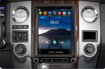 Экран Tesla Для Ford Raptor F150 F250 F350 F450 2015-2019 Android Автомобильный Радио Мультимедийный Плеер Стерео GPS Навигация Головное Устройство